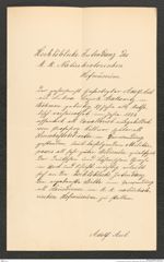 k.k. naturhistorisches Hofmuseum, Intendanzakten 1885-1896 (Hauer), Aktenzahl Z.471.b/1889, Seite 4